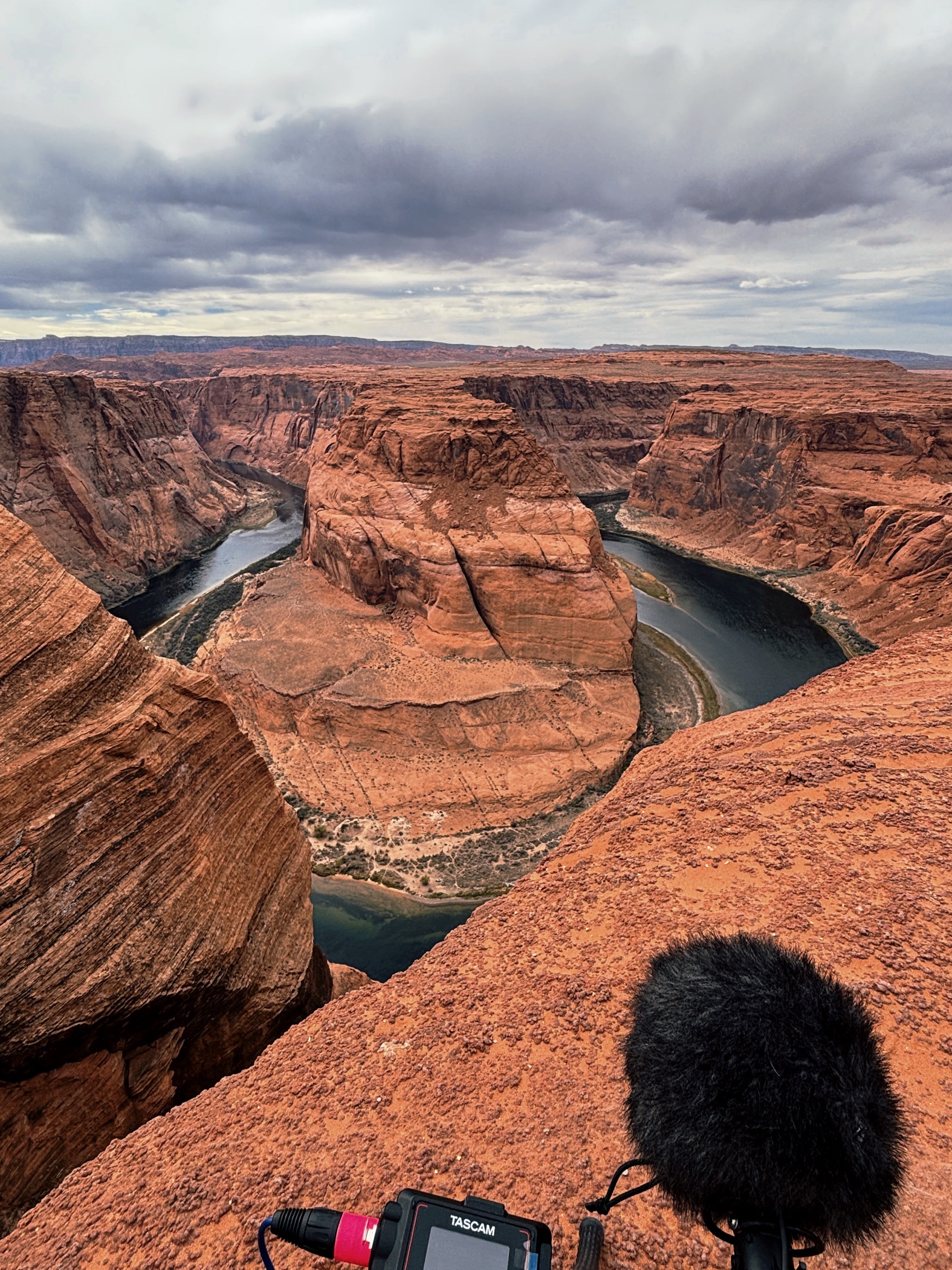 Field recording in Arizona, U.S.